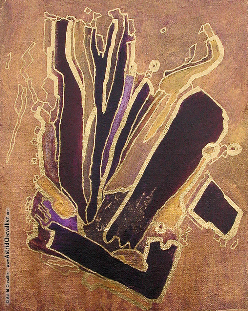Astrid Chevallier - Goldissime Gold 5 - 8 x 10 in. / 20.5 x 25.5 cm
